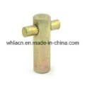 Concrete Lifting Insert Fixing Socket with Bend Ending and Cross Bar (M6-M30)